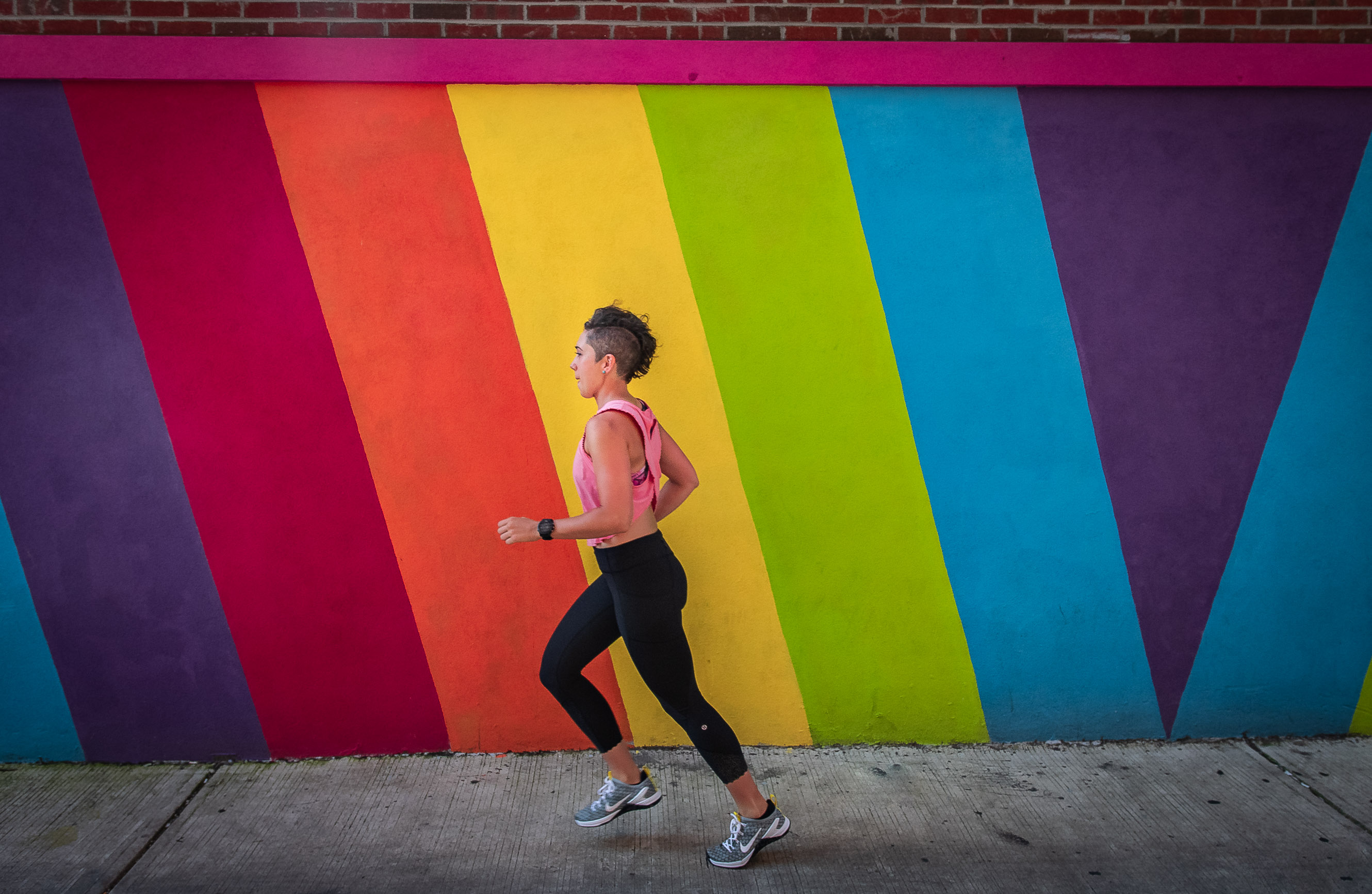 running glute strength