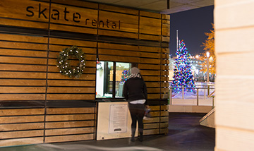 canal park physical therapy navy yard ice skating - christmas tree washington dc district skate rental