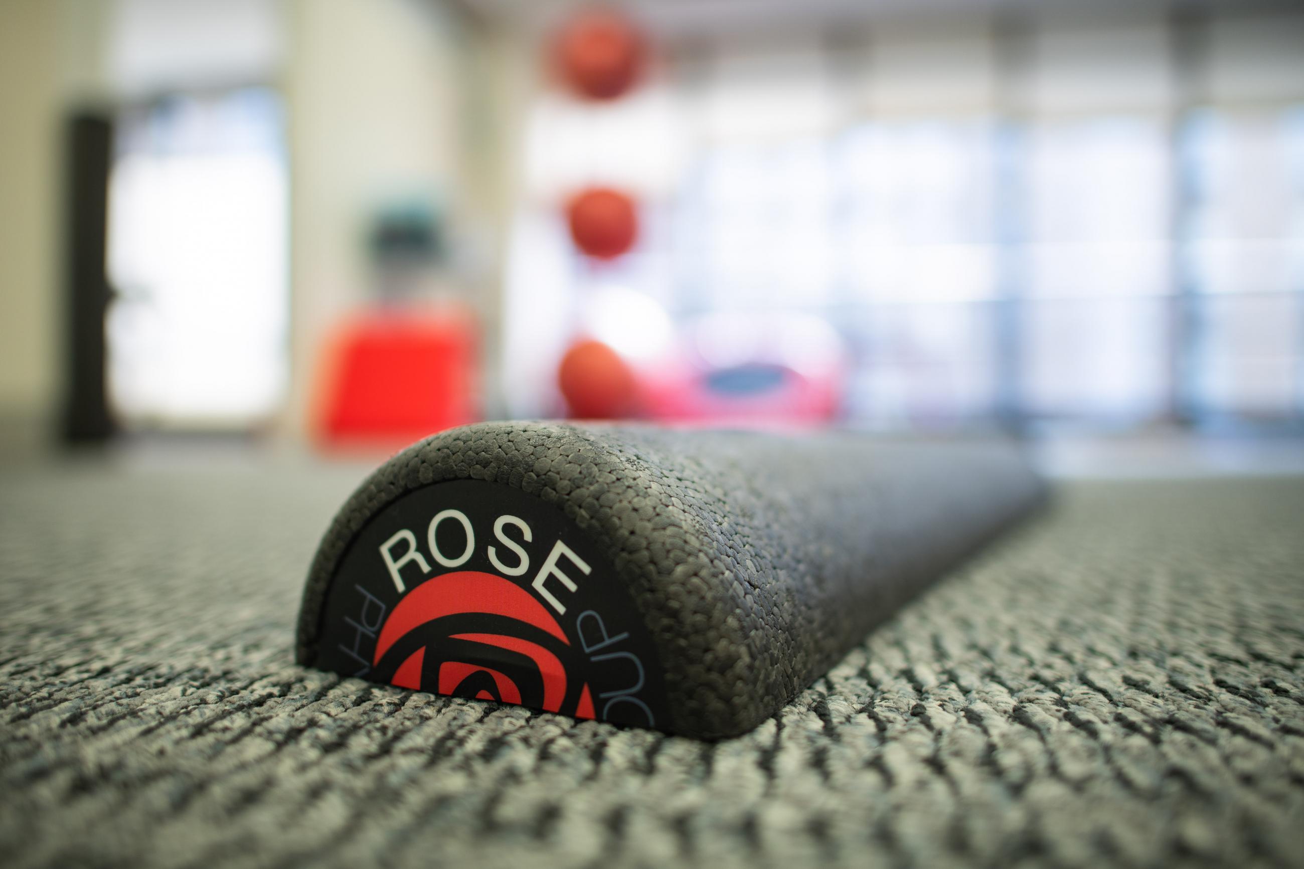 half foam roller extra firm rose physical therapy