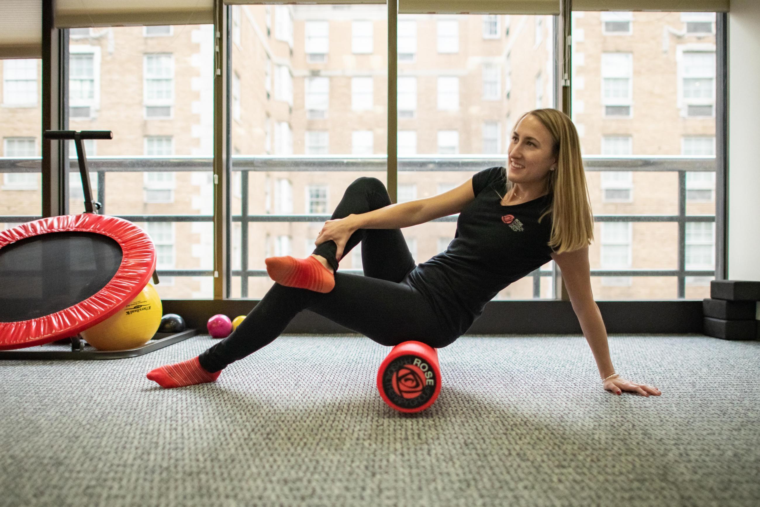 basic foam roller for physical therapy