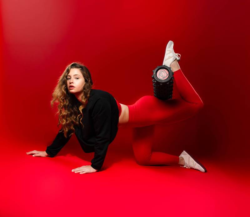 woman best dc physical therapy rumble roller in washington