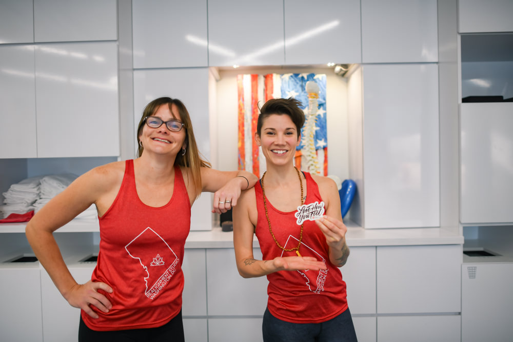 yoga love at rose physical therapy in capitol riverfront washington dc